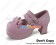 Matt Pink Double Straps Chunky Fashion Princess Lolita Shoes