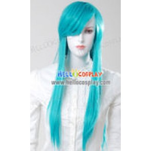 Cosplay Neon Blue Medium Wig