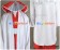 Naruto Cosplay Sarutobi Hiruzen Red White Costume