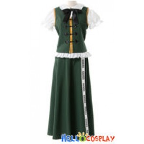 Touhou Project Cosplay Hong Meirin Costume Dark Green