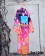 Vocaloid 2 Project DIVA F Cosplay Luka Dress Costume Kimono Bathrobe