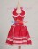 Victorian Lolita 1950s Romantic Chic Halterneck Gothic Lolita Dress