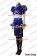 Street Fighter Chun Li Cosplay Costume Blue Uniform