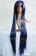 Dark Blue Black Cosplay Long Wig
