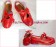 Cardcaptor Sakura Sakura Cosplay Shoes Red