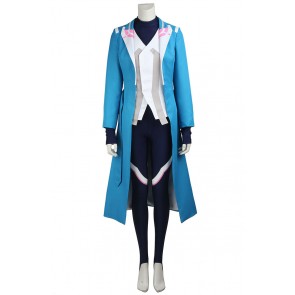 Pokemon GO Blanche Female Blue Cosplay Costume