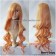 Macross Frontier Cosplay Sheryl Nome Orange Wig