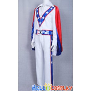 Motorcycle Daredevil Evel Knievel Cosplay Costume