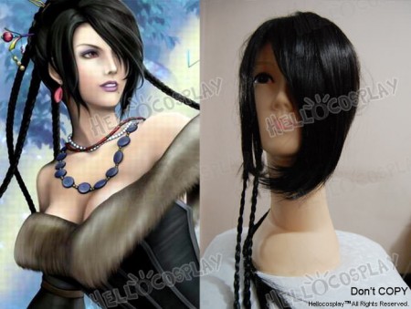 Final Fantasy Lulu Cosplay wig