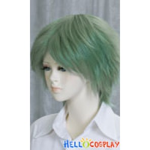 Medium Sea Green Cosplay Short Layer Wig