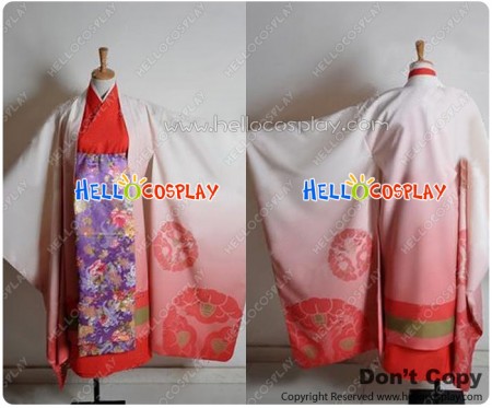 Vocaloid Cosplay Meiko Senben Zakura Costume Geisha Kimono