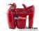 Mirror Red Ruffle Buckles Strap Chunky Punk Lolita Shoes