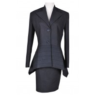Doctor Dr. Black Dress Suit Costume