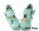 Matt Mint Green Chunky Bow Princess Lolita Shoes Ankle Strap