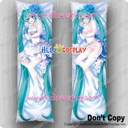 Vocaloid 2 Cosplay Hatsune Miku Body Pillow Sideways Ver