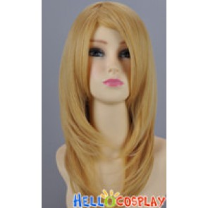 Butterscotch Blonde Gold Cosplay Wavy Wig