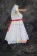 Guilty Crown Cosplay Inori Yuzuriha White Sling Dress Costume