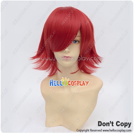 Wig 30CM Cosplay Layered Short Red Universal