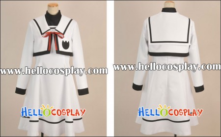 Magical Girl Lyrical Nanoha Cosplay School Girl Uniform