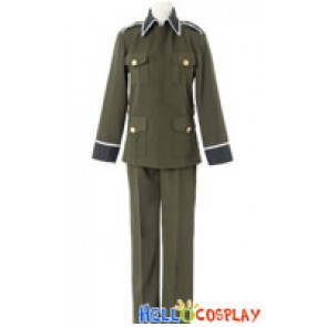 Axis Powers Hetalia APH Cosplay Germany Military Uniform Costume