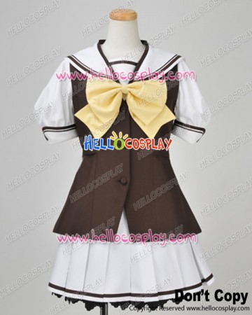 Shuffle Cosplay Lisianthus Kaede Fuyou Uniform Costume