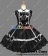 Sweet Lolita Gothic Punk Luxurious Black Dress