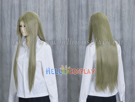 Pale Olive Medium Cosplay Wig
