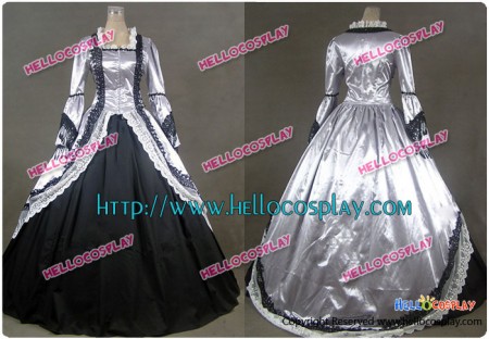 Marie Antoinette Victorian Wedding Dress Ball Gown Prom