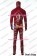 The Flash Barry Allen Cosplay Costume Red Leather Uniform Upgraded Version