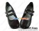 Matt Brown Double Straps Low Chunky Sweet Lolita Shoes