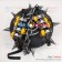 Overwatch Cosplay Junkrat Jamison Fawkes Explosion Tires Grenades Weapon Prop