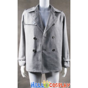 Twilight Cosplay Edward Cullen Costume Grey Coat