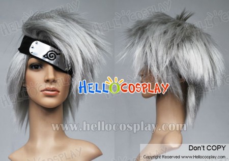 Naruto Cosplay Kakashi Hatake Wig New Version