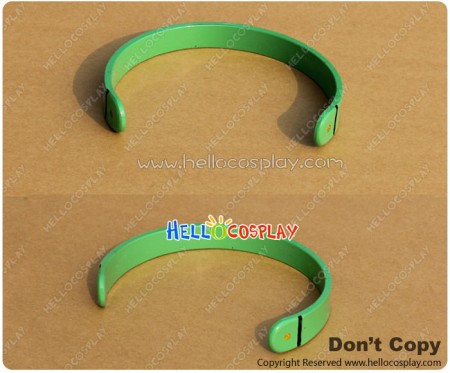 Accel World Cosplay Rin Kusakabe Green Headwear Prop