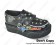 Black Rivet PU With Suede Platform Punk Lolita Shoes