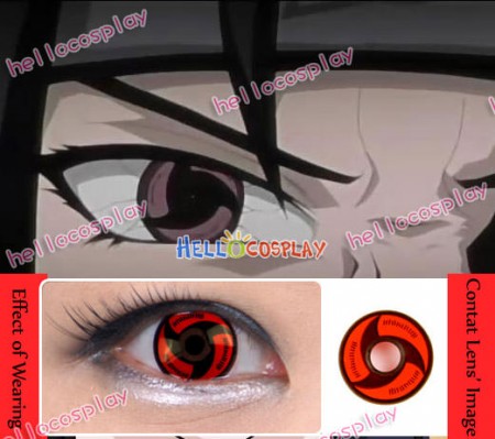 Naruto Sharingan Itachi Uchiha Mangekyo Sharingan Contact Lenses
