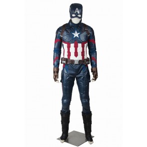 Captain America 3 Civil War Steve Rogers Cosplay Jumpsuit