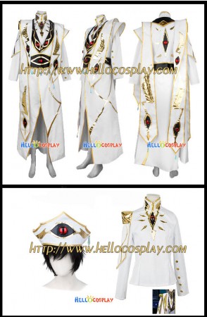 Code Geass Lelouch Cosplay Imperial Costume