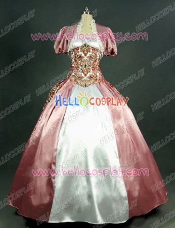 Victorian Lolita Royal Princess Corset Bustle Gothic Lolita Dress