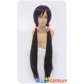 Love Live Cosplay Nozomi Tojo Wig 100CM Straight Long Purple Black