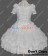 Sweet Lolita Gothic Punk Victorian White Dress