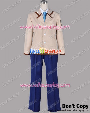 Angel Beats Cosplay School Boy Uniform Costume