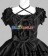 Gothic Punk Lolita Black Ruffle Dress
