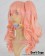 Danganronpa Cosplay Junko Enoshima Flesh Pink Curls Wig