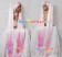 Vocaloid 2 Hatsune Miku White Pink Cosplay Wig