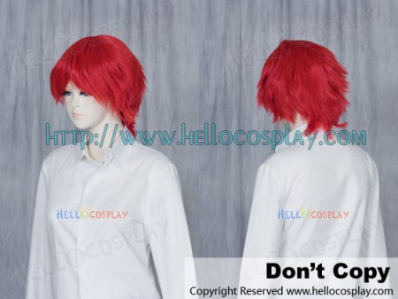 Red Cosplay Short Layer Wig