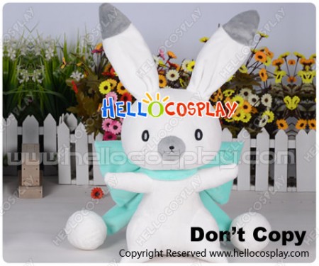 Vocaloid Cosplay 2014 Snow Miku Cute Rabbit Green Ver Plush Doll