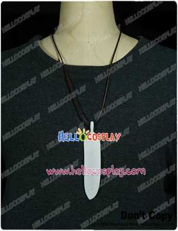 Amnesia Cosplay TOMA Accessories Feather Necklace