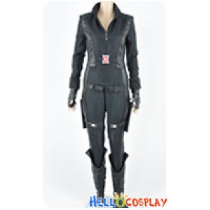 C A 2 The Winter Soldier Cosplay N R Black Widow Jumpsuit Uniform Costume