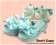 Mirror Blue Bows Instep Straps Platform Princess Lolita Shoes